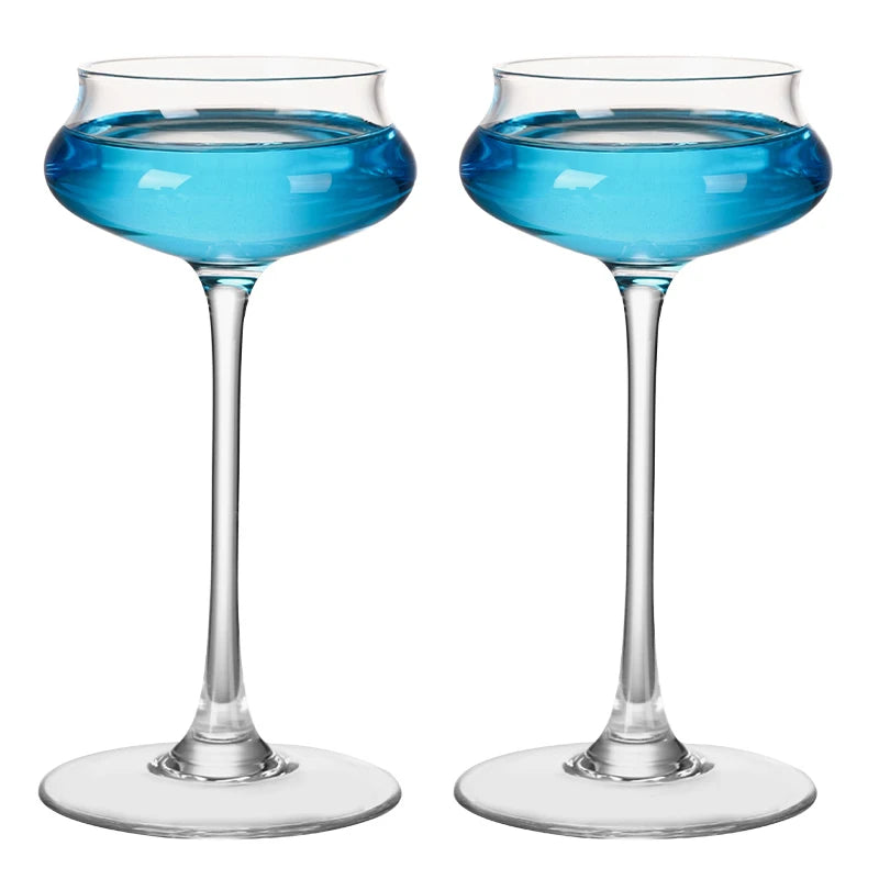 Goblet Cocktail Glass Margarita Champagne Glass Sparkling Wine Martini Glass Bar Family Drinkare Cup