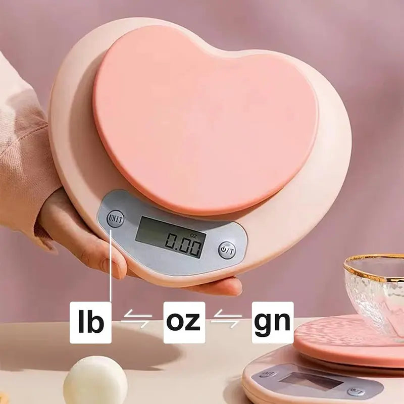 Heart Shaped Food Scale