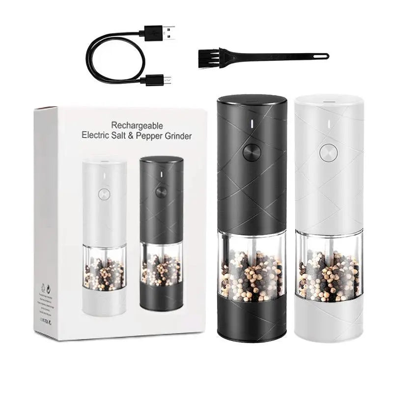 Electric Salt & Pepper Grinder Set