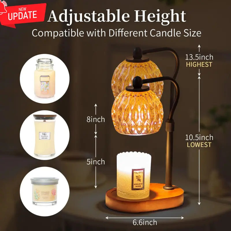 Candle Warmer Lamp with Timer