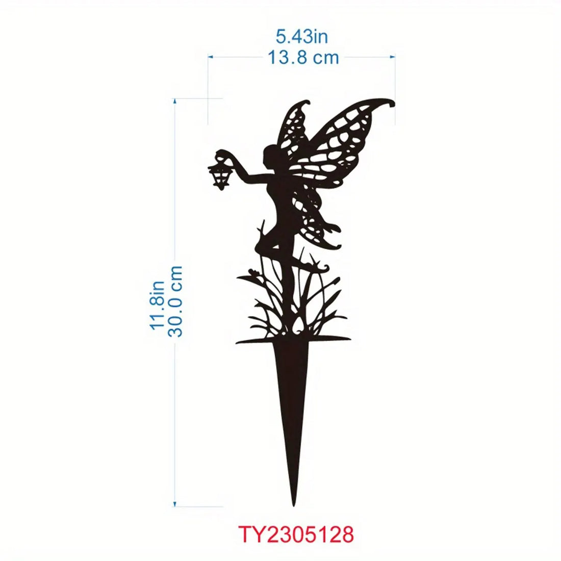 Garden Fairy Metal Outdoor Decor for Your Patio and Lawn