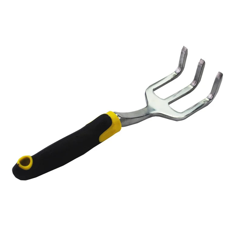 Garden Tool Heavy Duty Aluminum Gardening Hand Tools Kits, Non-Slip Rubber Grip Gardening Tools for Women Man Yellow