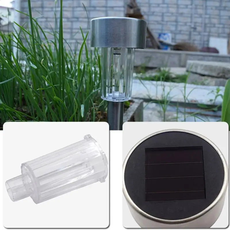 Outdoor Solar Lawn Floor Lamp Stainless Steel Solar Garden Decorative Lamp Lights Lighting Outdoor Lighting Decorative Lamps