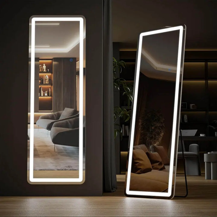 Modern 3-Color LED Full-Body Mirror