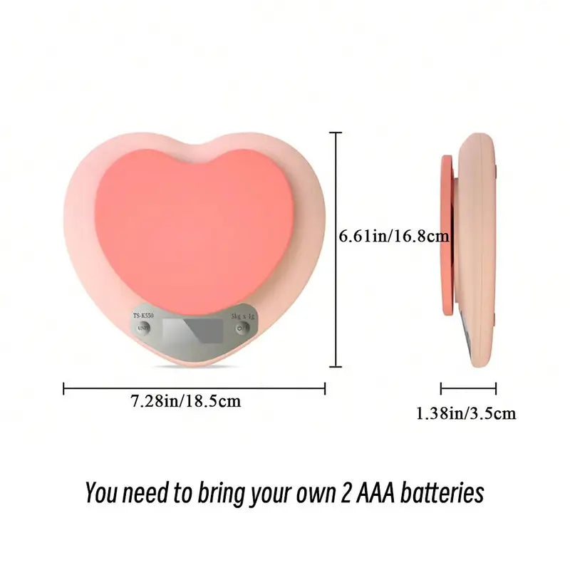 Heart Shaped Food Scale