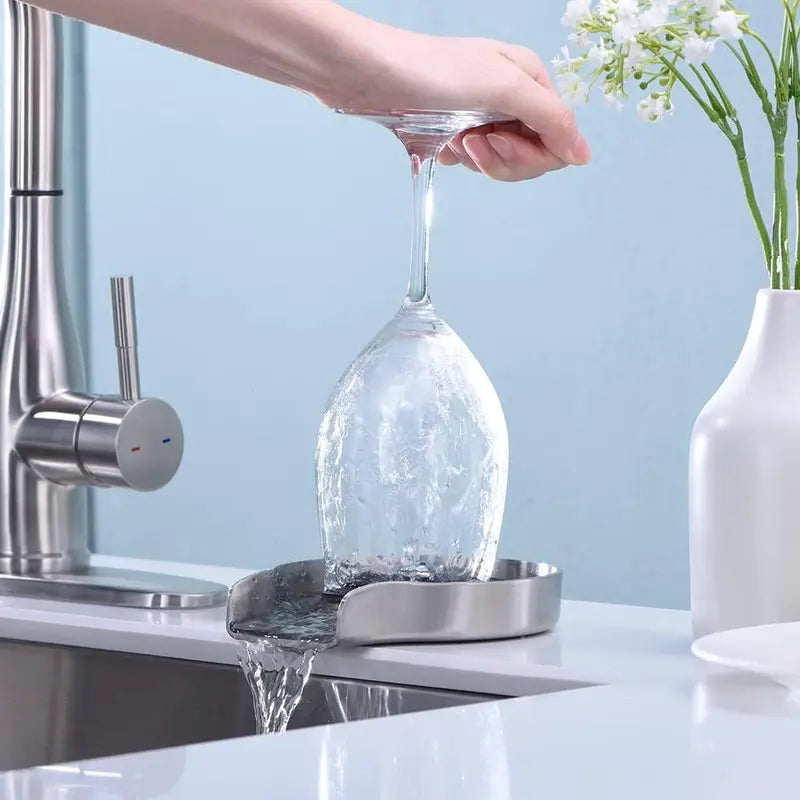 Kitchen Sink Glass Rinser 