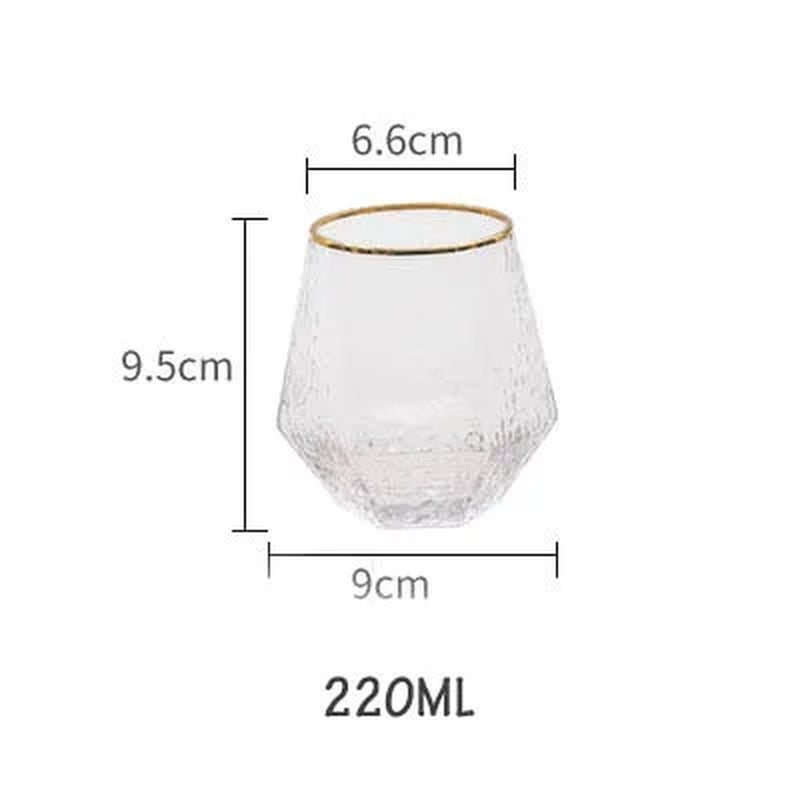 Water Kettle Glass Cups Nordic Geometric Glass Cold Water Jug Set Cup Drinking Ware Simple Household Juice Pot Water Pitcher