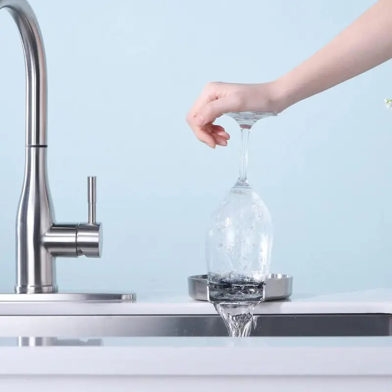 Kitchen Sink Glass Rinser 